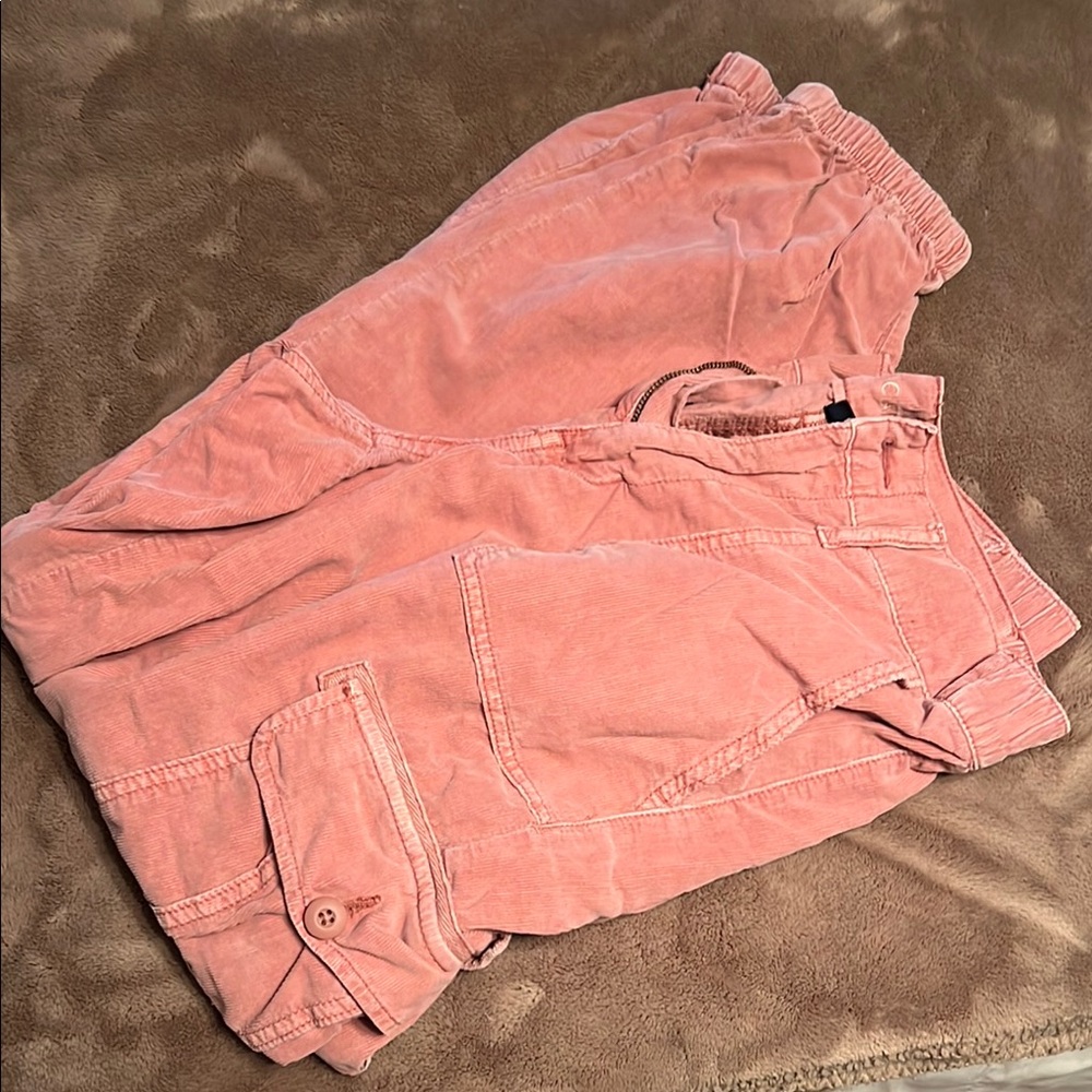 Pink Corduroy Pants AEO 6S